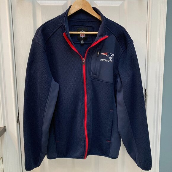 New England Patriots G-III Full Zip Jacket Size Large - Picture 1 of 9